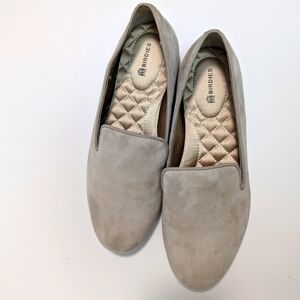 Birdies Starling Flats in Latte Suede